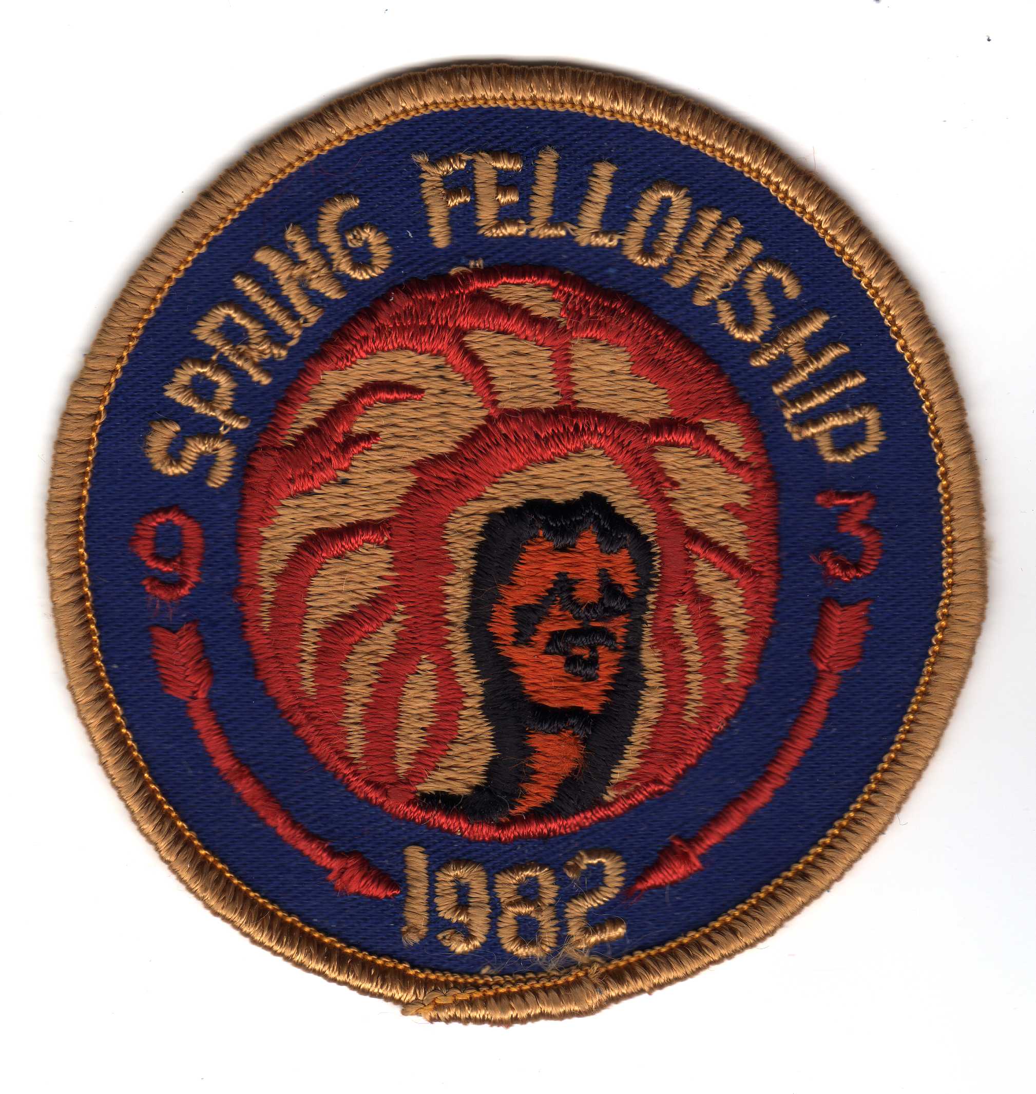 1982 Spring Fellowship Patch