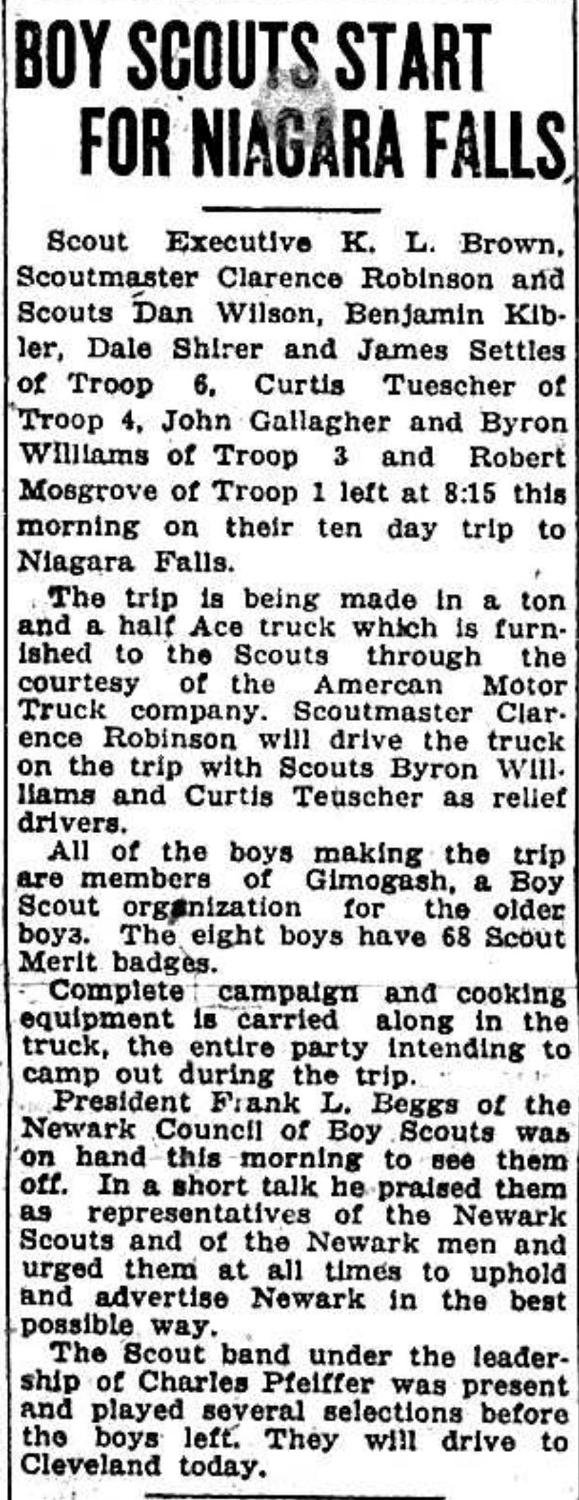 Gimogash trip to Niagara Falls